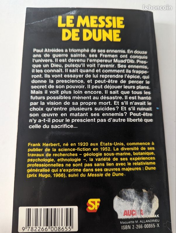 Dune, tome 2 : Le messie de Dune - Frank Herbert (image 2)