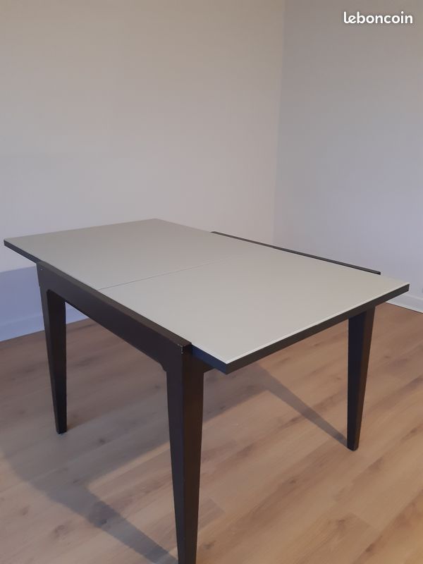 Table bois et verre (image 3)
