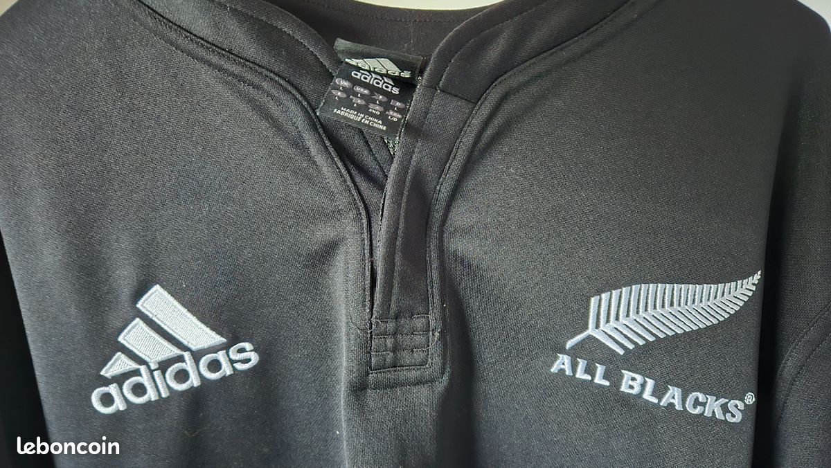Maillot de rugby vintage Nouvelle-Zélande All Blacks 1924