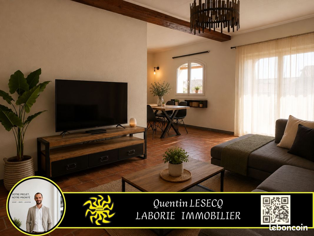 Appartement 4 pièces 112 m² · à Puisserguier · 112 m² · 632 €/mois