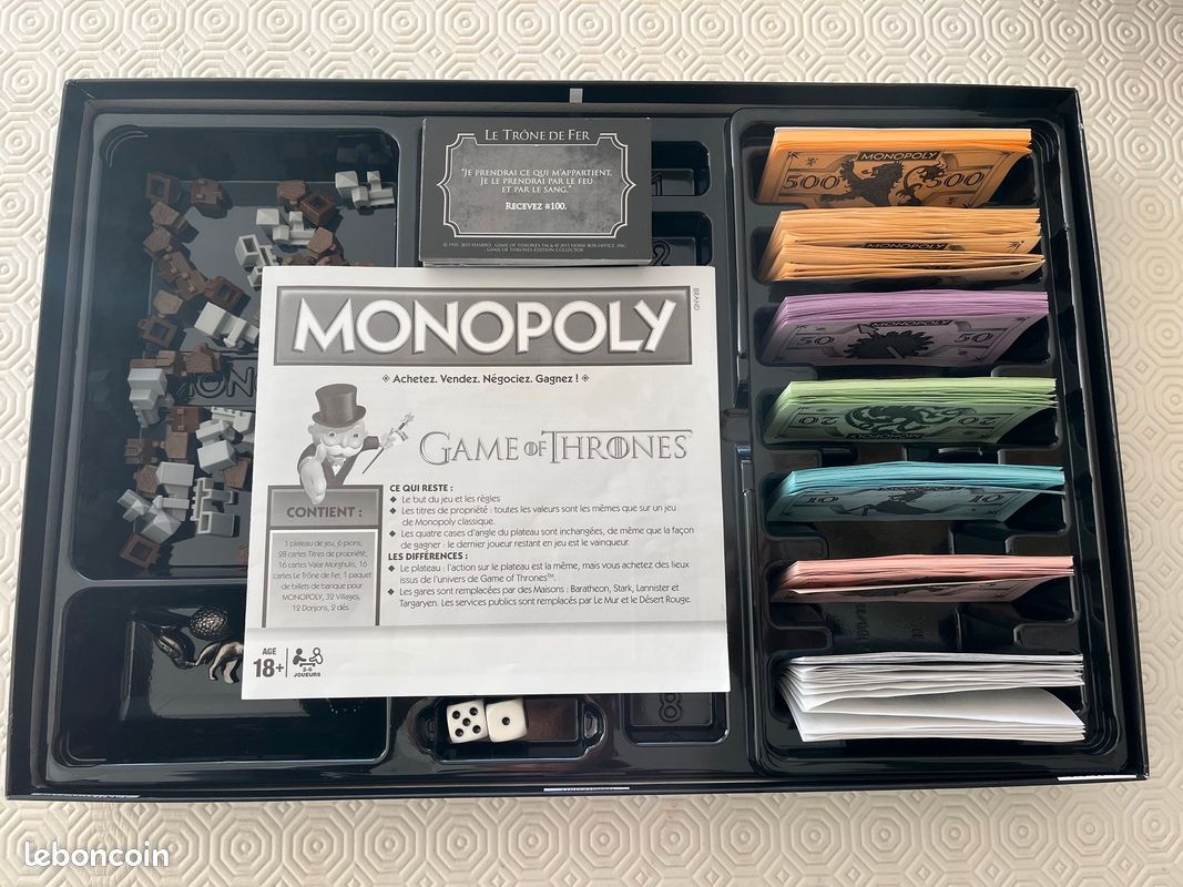 Monopoly Game of Thrones (image 3)