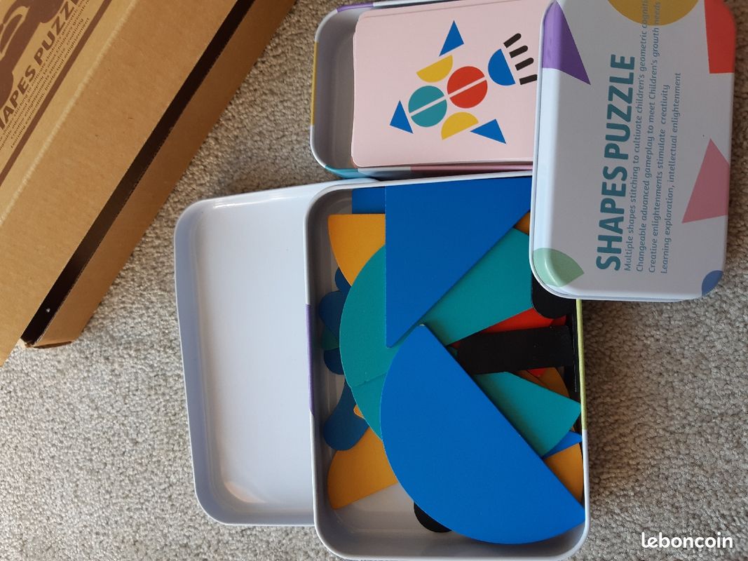 Jeu de tangram en bois (image 3)