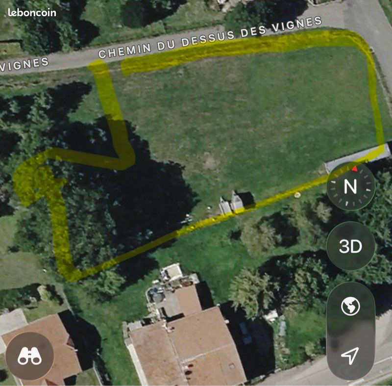 Terrain constructible · à Saint-Mard · 70 000 €