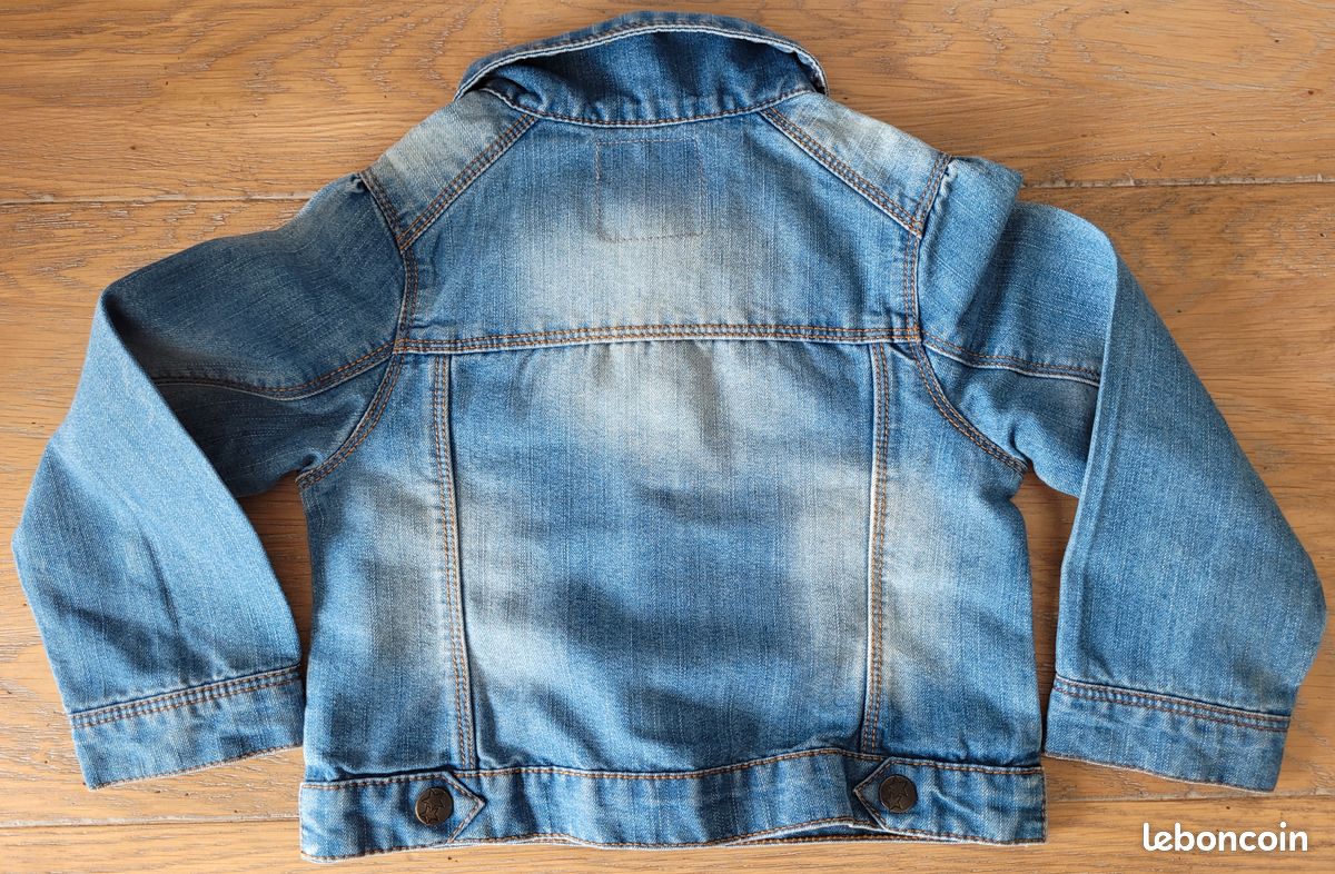 veste en jean enfant kiabi
