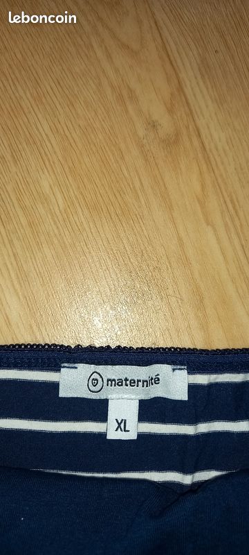 T-shirt d'allaitement manches longues - Marine - Maternité - Femme - 3.60