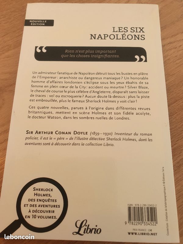 Sherlock Holmes - les six Napoléons (image 2)