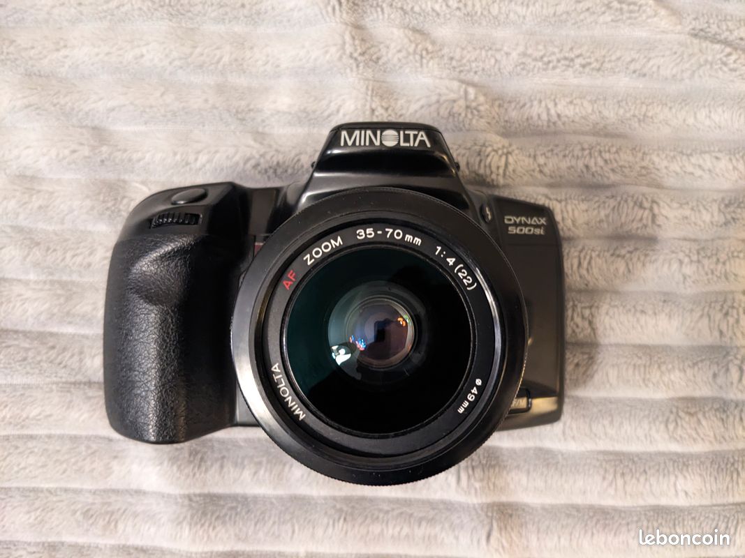 Appareil Photo Argentique Minolta Dynax 500 Si - Zoom 35-70mm - Pour Pièces