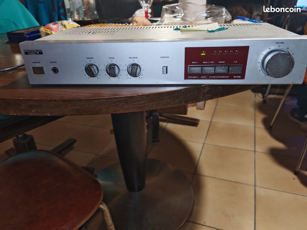 Amplificateur vintage continental Edison - Photo, audio & vidéo