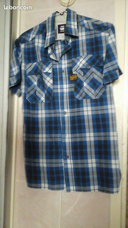 Chemise à carreaux (image 1)