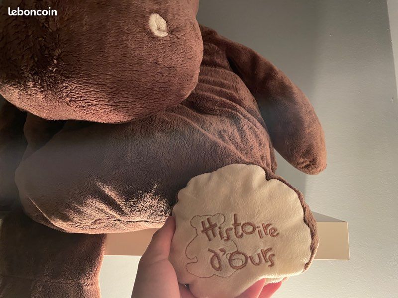 « histoire d ours » hippopotame grand format (image 2)