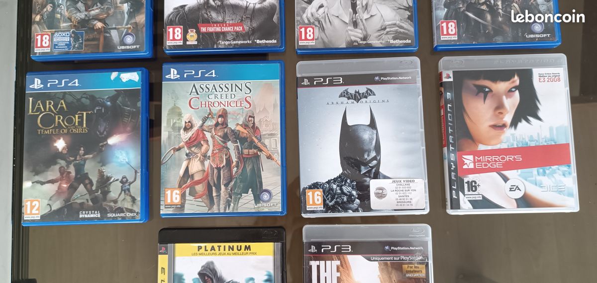 LOT DE JEUX PS3-ps4-Xbox One EUR 91,84 - FR