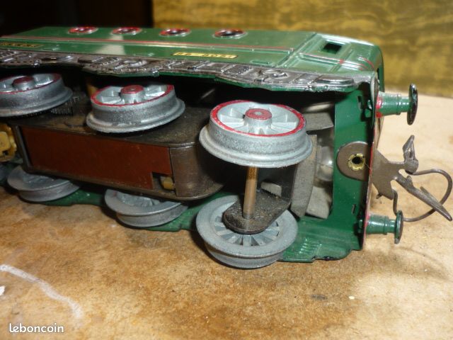 Ancien jouet loco hornby meccano france sncf bb 8051 echelle 0 1960 jouef marklin (image 12)