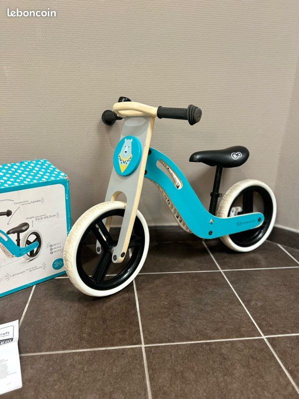 Draisienne kinderkraft uniq bleu turquoise dès ans Vélos