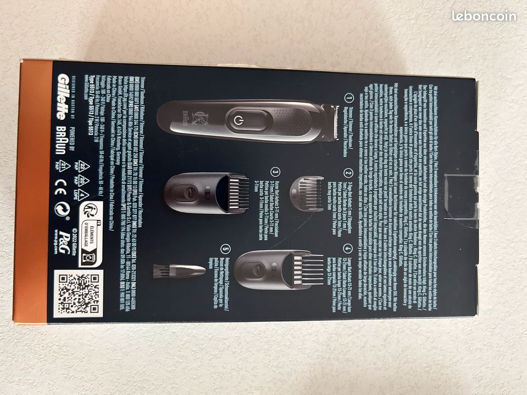 Tondeuse à barbe King c Gillette (image 3)