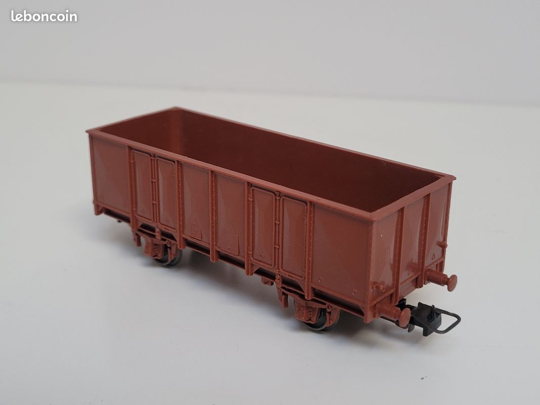 Train wagon N° 622500 Wagon marchandises SNCF tombereau à essieux Jouef Ho (image 11)