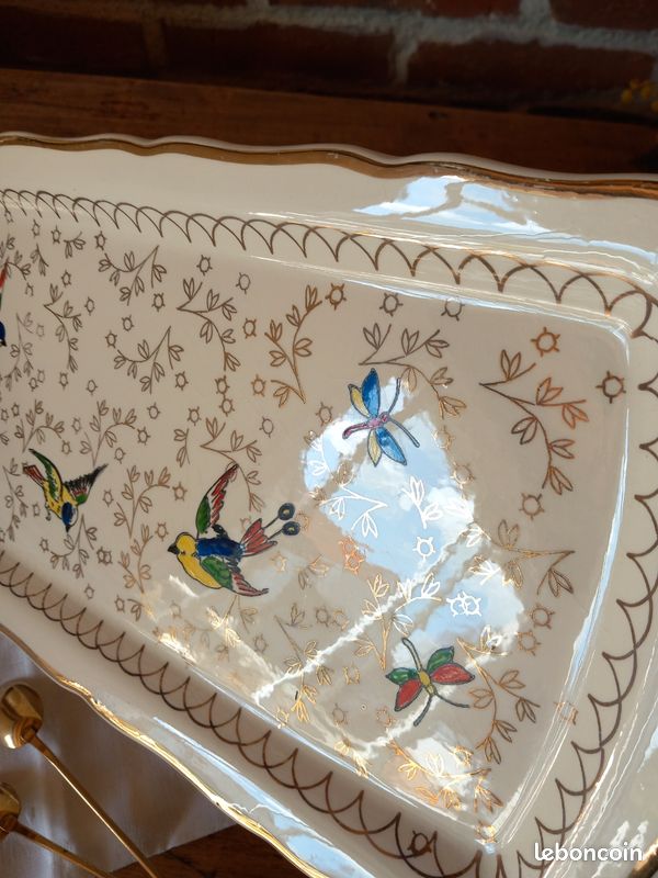 Plat à cake Longwy oiseaux (image 16)
