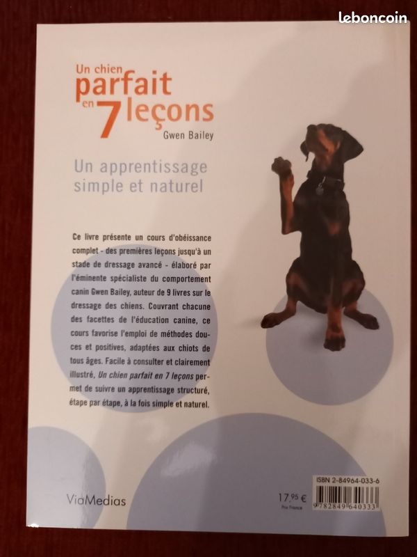 Lot 7 livres éducation canine (image 8)