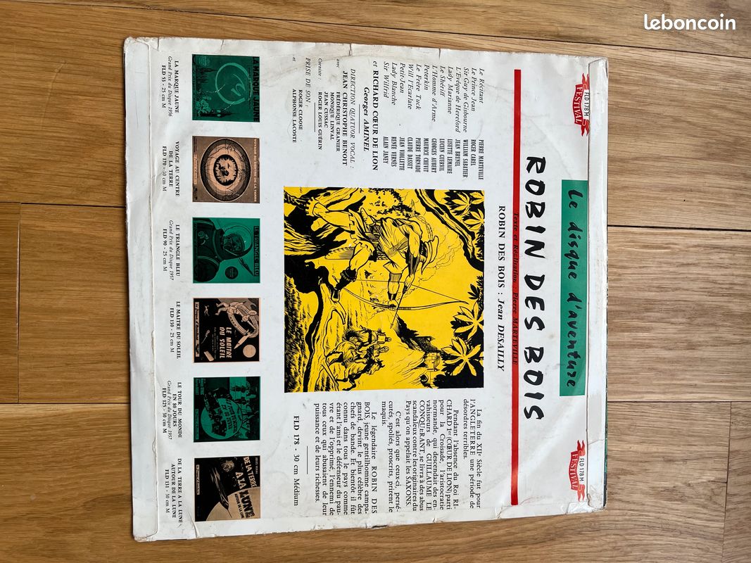 Vinyle Robin des bois (image 2)