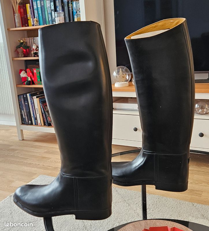 Boots Botte Aigle Cuir Chaussure Aigle Bottes Equitation Botte