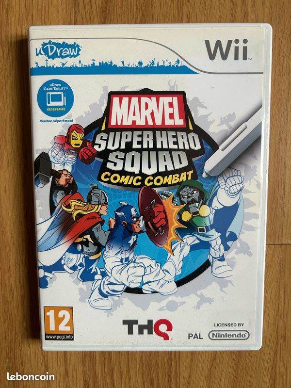 Jeu WII Marvel Super Hero squad comic combat (image 1)
