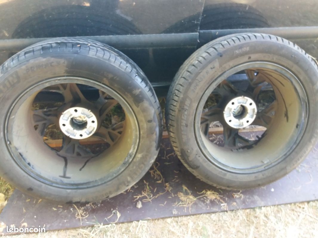 2 Jantes alu Citroën C3 III avec bons pneus Michelin Primacy 205/55R16 (image 3)