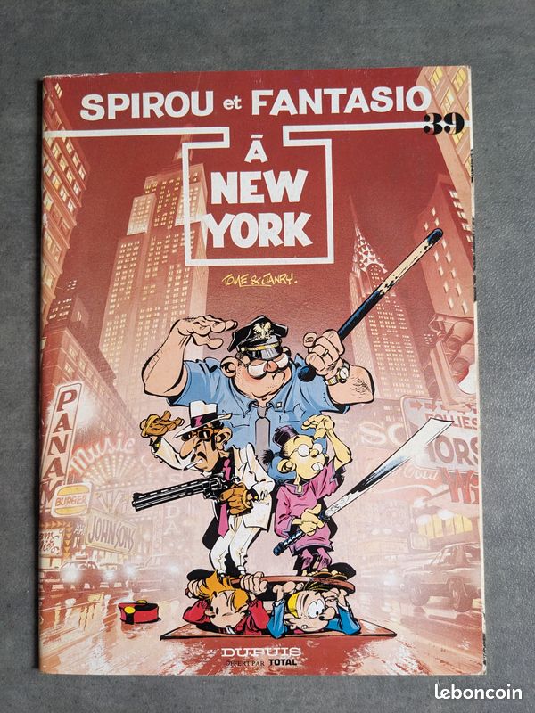 Lot20 LES AVENTURES DE SPIROU ET FANTASIO - 6 BDs des années 70/80/90 (image 9)