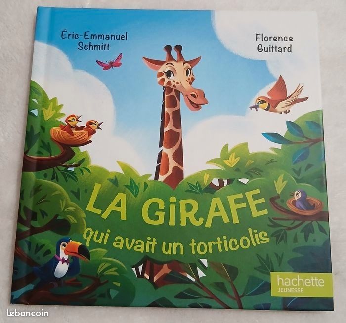 Livre McDo La girafe qui avait un torticolis

D'autres articles sur mon compte disponible, possibilité de faire un lot (image 1)