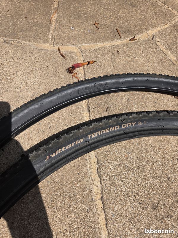 Paire de pneu gravel, vélo de ville 700×35C, 37-622, Vittoria