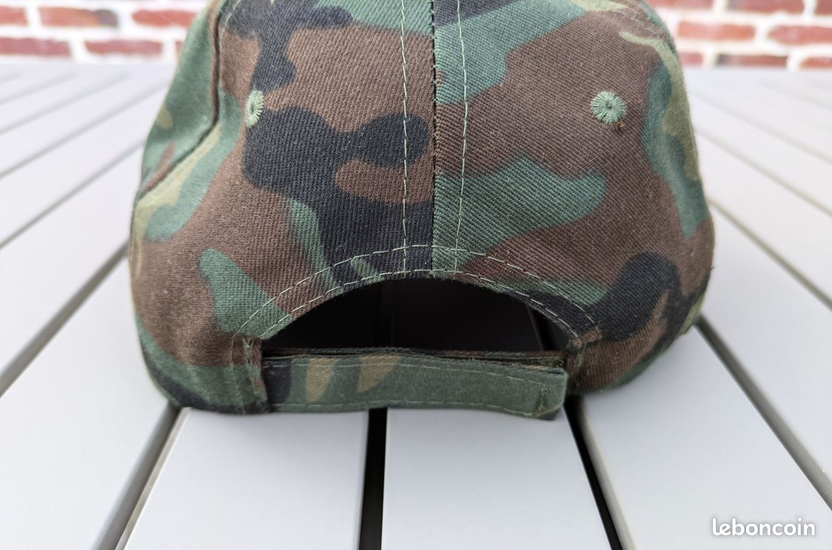 Casquette Aigle Drapeau USA Camouflage Vert - Taille Unique - Neuf Avec étiquettes - Unisexe Adulte