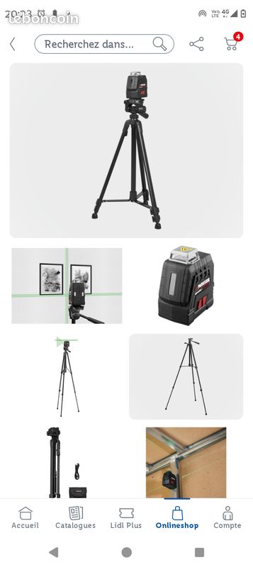 Niveau laser parkside performance (image 1)
