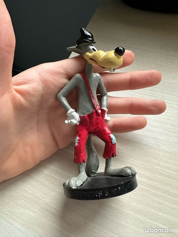 Figurine Loup Tex Avery - Démons Et Merveilles - Résine - Occasion