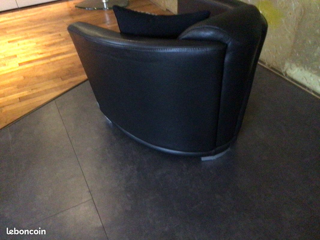Fauteuils cuirs (image 2)