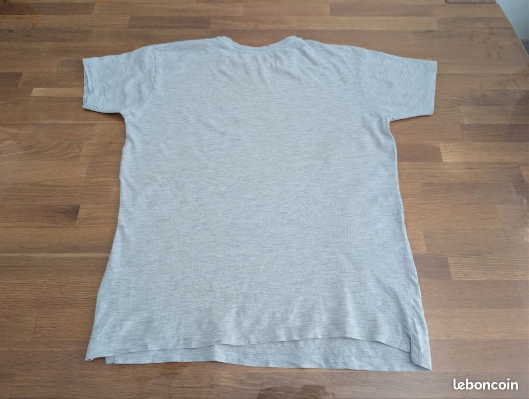 T-shirt Basique Manches Longues Primark Gris – Garçon 6-7 Ans