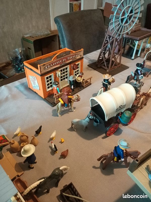 Playmobil Western Town Diorama Playmobil Western Meat Market