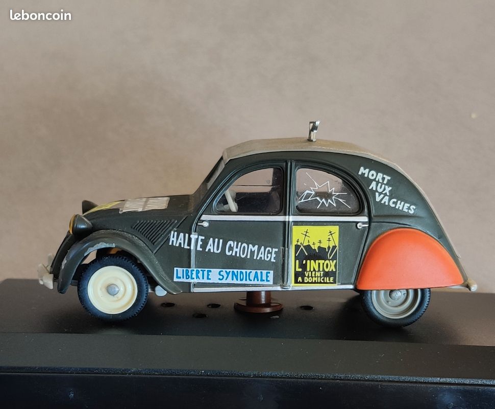 Modèle Réduit CITROEN 2CV AZ 1968 Vitesse 1:43 - Rare, Occasion Avec Boîtier