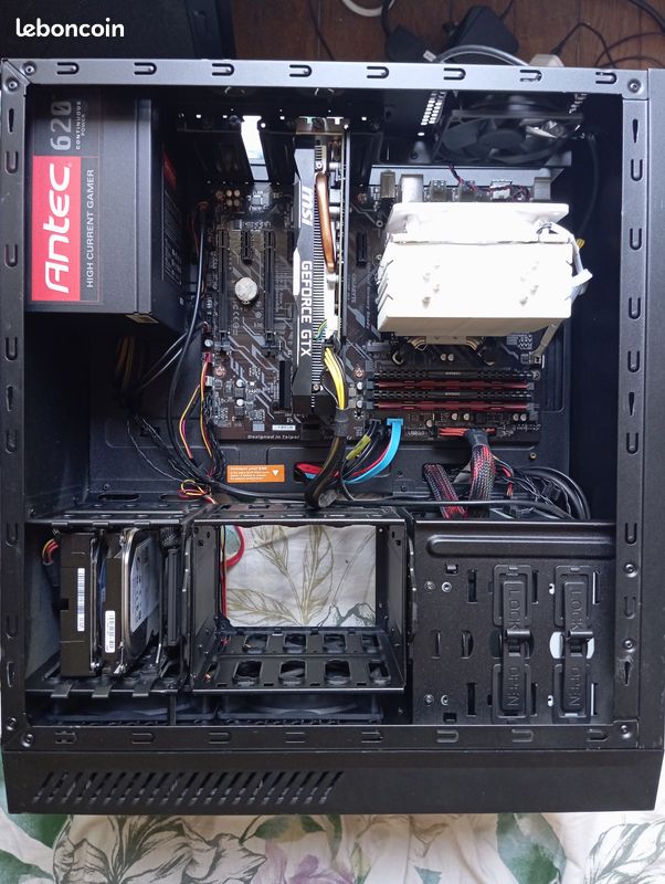 PC Gamer • i5‑8600K • GTX 1660 SUPER • 16 Go RAM- Prix: 500 Le