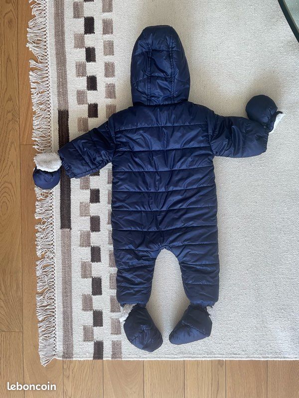 Combinaison pilote polaire Cadet Roussel 18 mois tout neuf