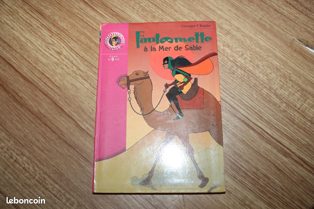 Livre Fantomette à la mer de sable (image 1)