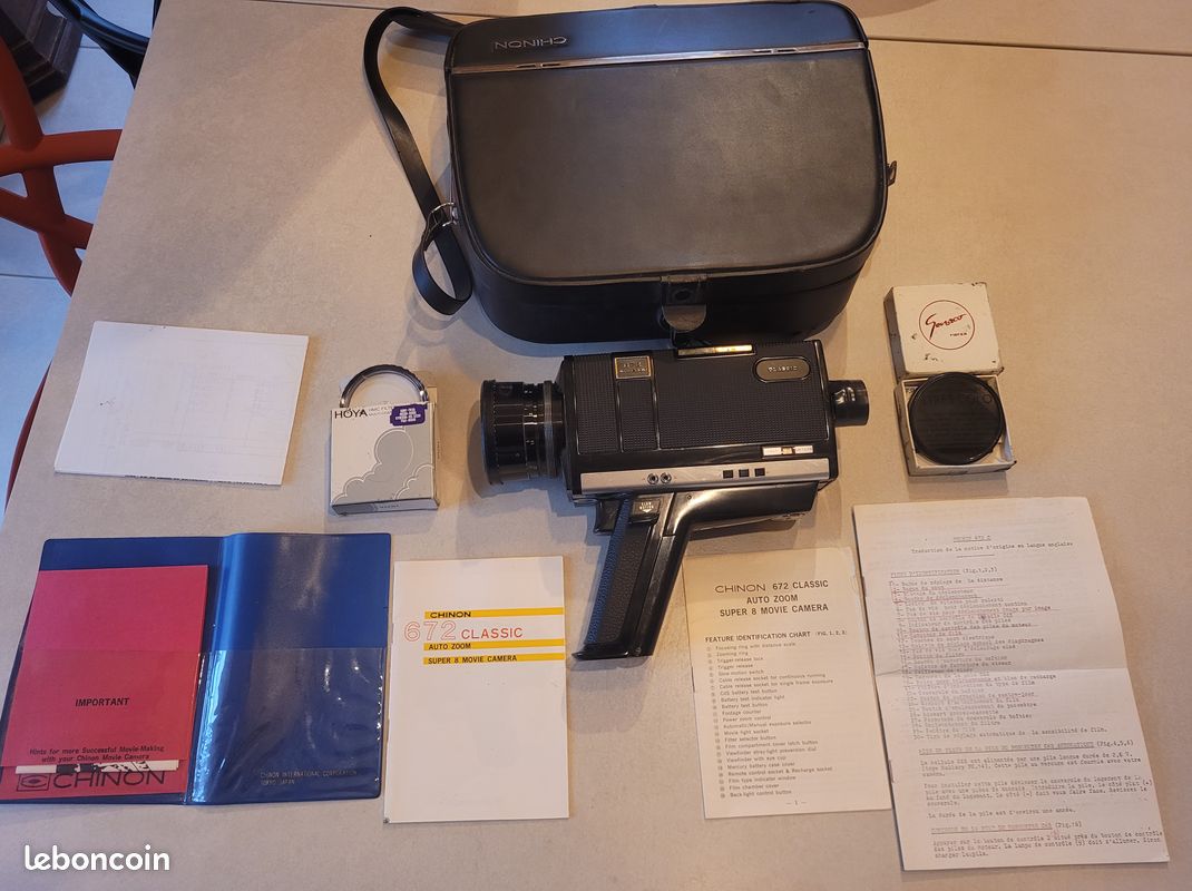 Caméra Super8 CHINON672C - Photo, audio & vidéo