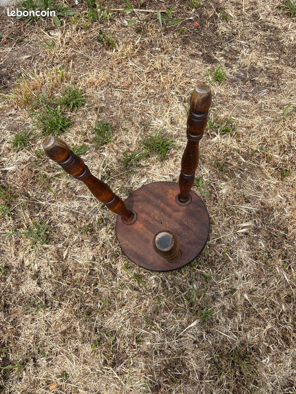 Tabouret décoratif 3 pieds – Support pour pot de fleurs (image 3)