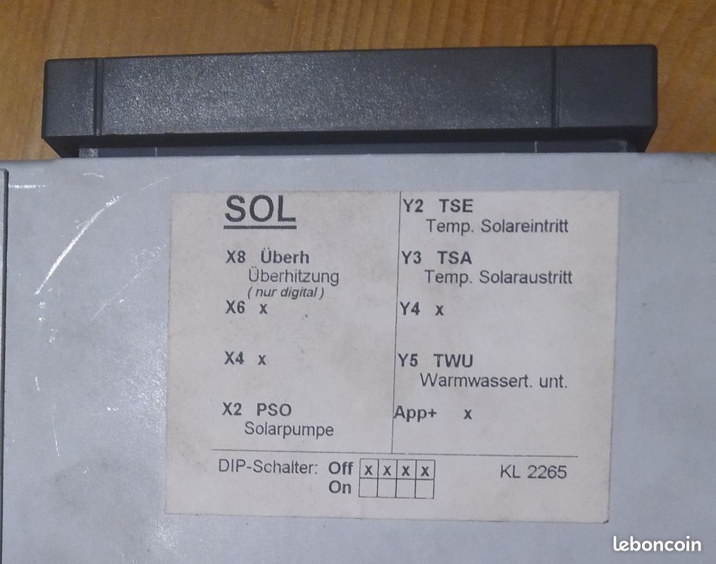 Régulation solaire UML C1 digital V 3.51 (image 3)