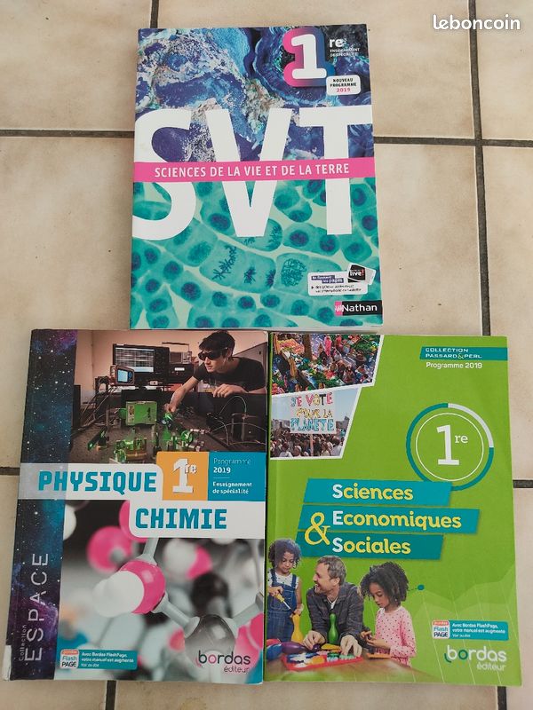 Livres scolaire 1ere lycée schoelcher (image 1)