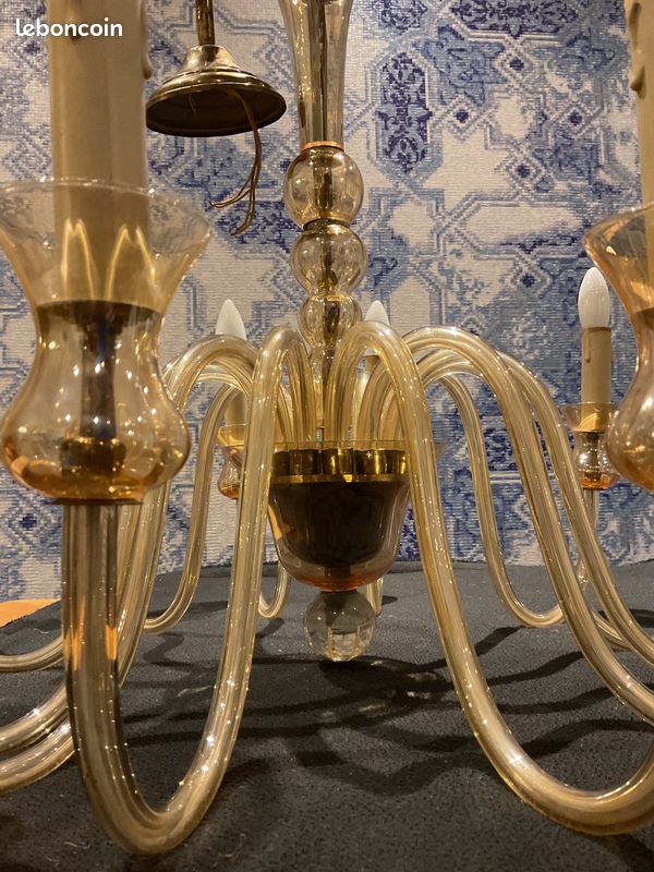 Lustre de majo en verre de Murano (image 5)