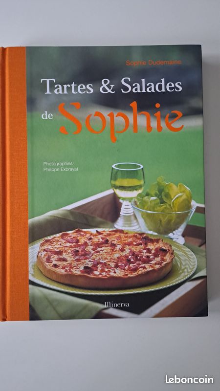 Livre tartes et salades de Sophie (image 1)