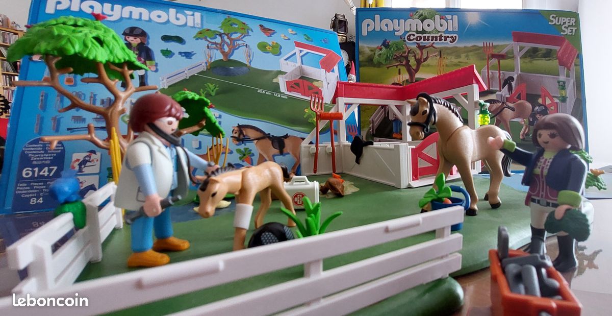 Playmobil Country 6147 Superset Paddock Chevaux (image 1)