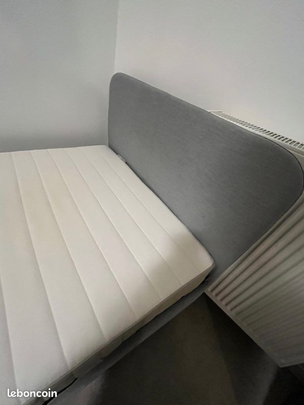 Lit + sommier à lattes + matelas IKEA (image 3)