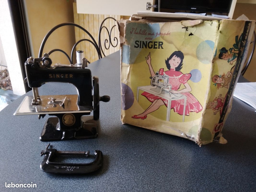 Machine à coudre enfant Piq Bien vintage - Label Emmaüs