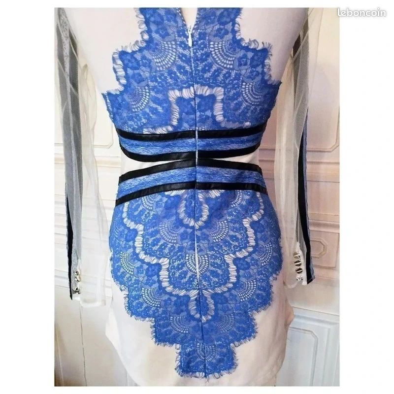 Robe Soirée Chic Sculpturale T XS/S (image 10)