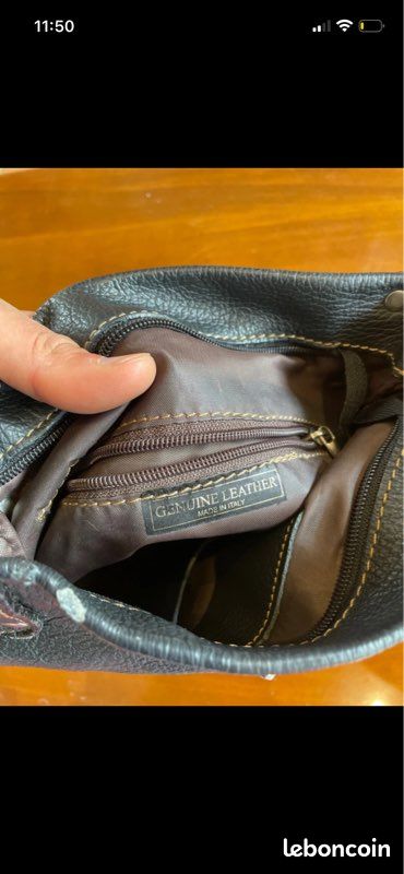 Sac à main cuir The Genuine Leather (image 2)