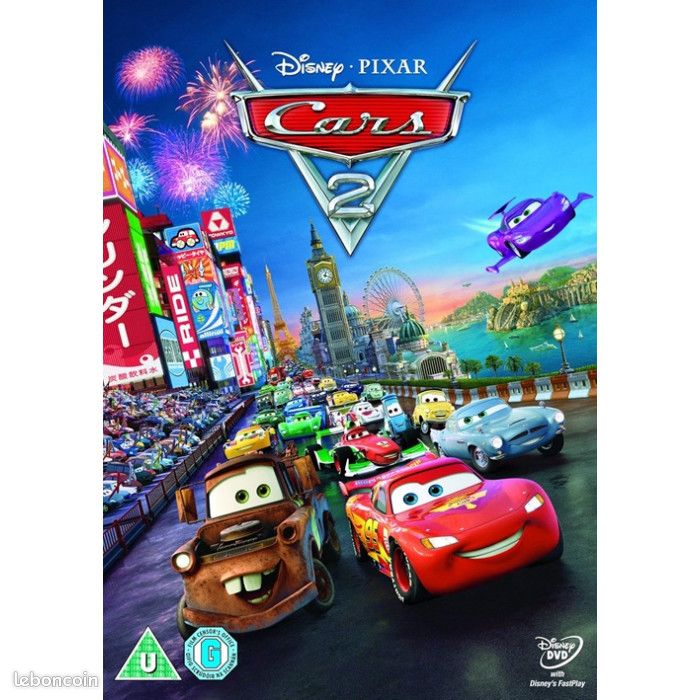 Cars 2 DVD NEUF (image 1)